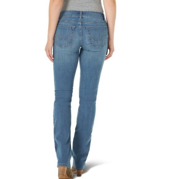 Wrangler 1009MWTGB Essential Straight Jean Light Brianna Wash 9/10x30 - Picture 1 of 7
